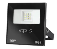 Projetor Refletor Led 10W Luz Amarela Branco quente IP65 Opus