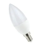 Lâmpada Vela Led Para Lustre 6W Bivolt Luz Branca 6000K E14 E27  Luminatti
