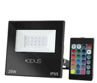 Projetor Refletor Led 20W Bivolt Luz RGB Colorida Opus